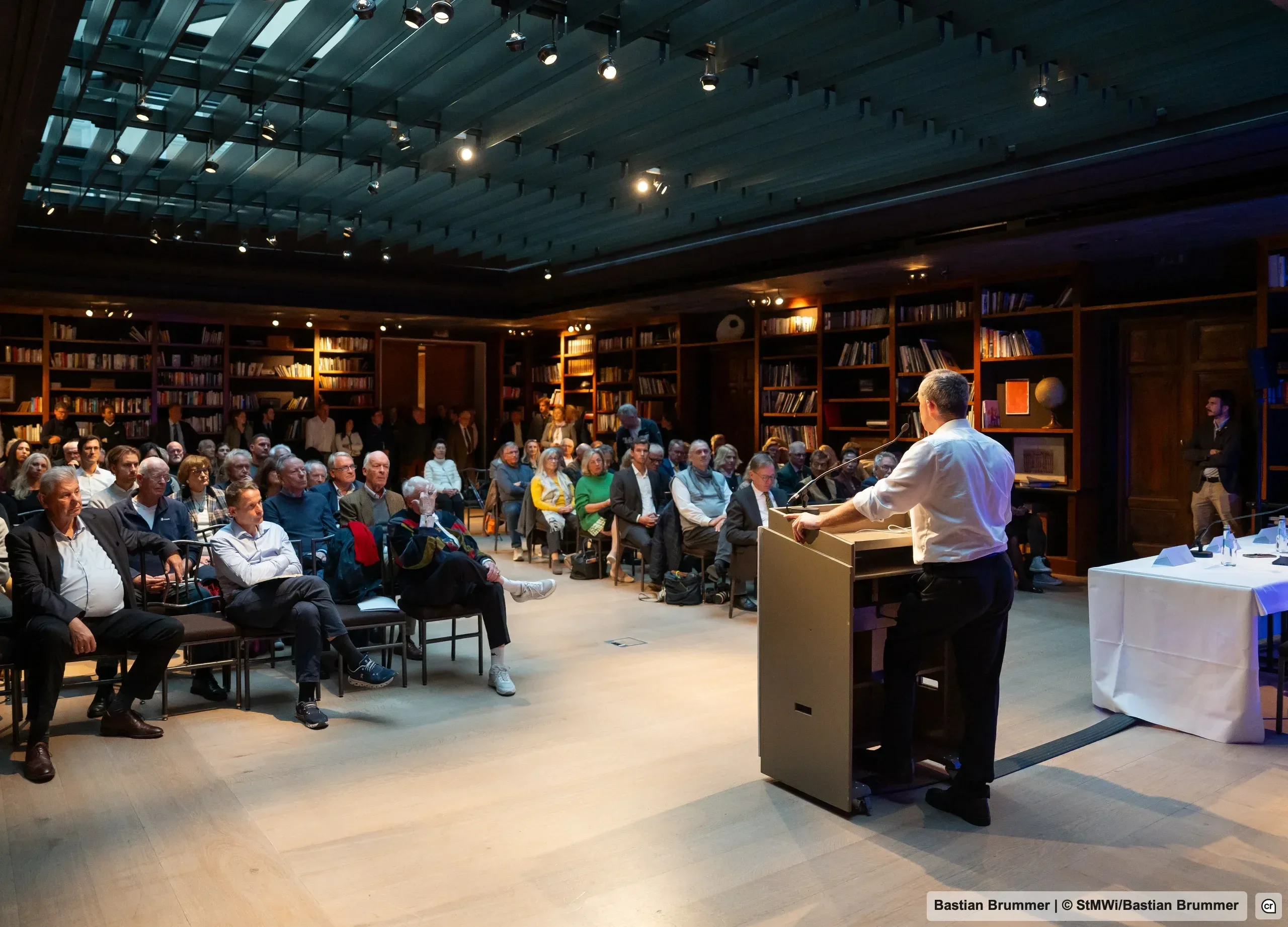 Publikum bei der Veranstaltung